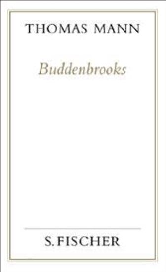 Buddenbrooks. Verfall einer Familie. (Frankfurter Ausgabe)