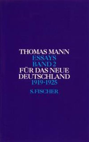 Für das neue Deutschland 1919 - 1925