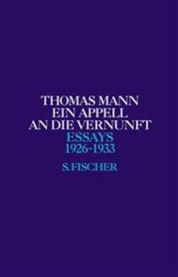 Ein Appell an die Vernunft 1926 - 1933