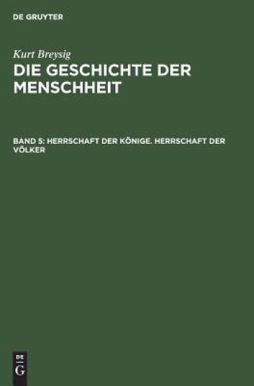 Herrschaft der Könige. Herrschaft der Völker
