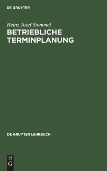 Betriebliche Terminplanung