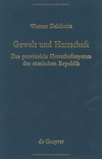 Gewalt Und Herrschaft