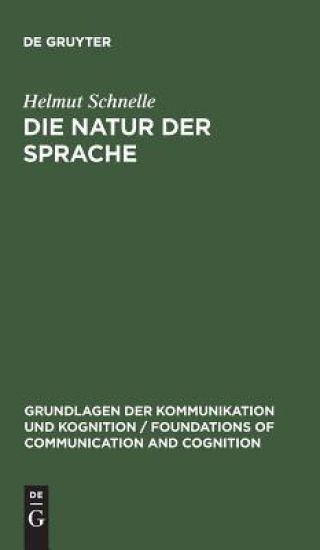 Die Natur der Sprache