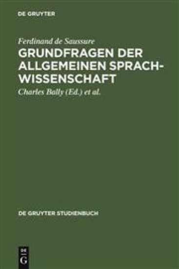 Grundfragen Der Allgemeinen Sprachwissenschaft