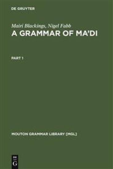 A Grammar of Ma'di