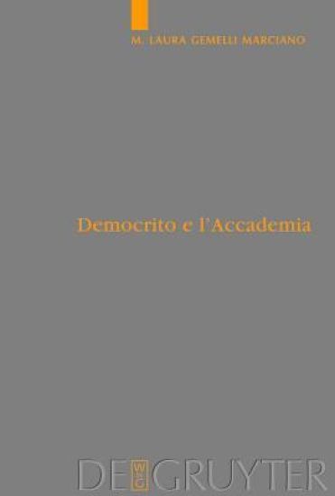 Democrito e l'Accademia
