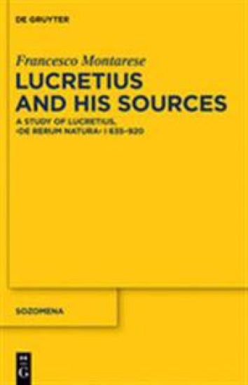 Lucretius and His Sources