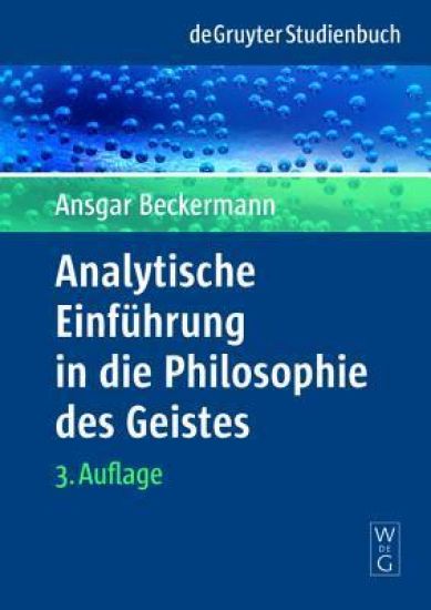 Analytische Einführung in die Philosophie des Geistes