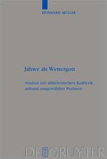 Jahwe als Wettergott
