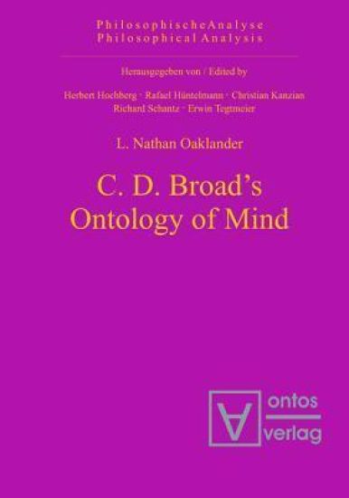 C. D. Broad's Ontology of Mind