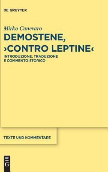 Demostene, "Contro Leptine"