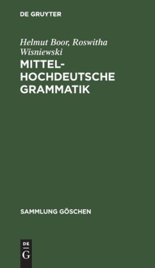 Mittelhochdeutsche Grammatik