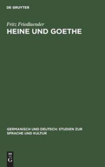 Heine Und Goethe