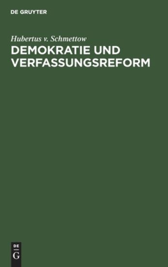 Demokratie und Verfassungsreform
