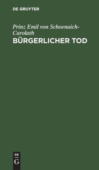 Bürgerlicher Tod