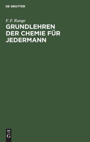 Grundlehren der Chemie für Jedermann