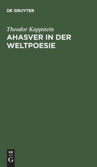 Ahasver in der Weltpoesie