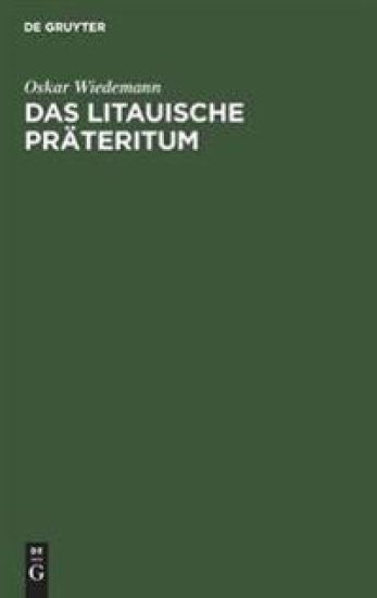 Das Litauische Präteritum