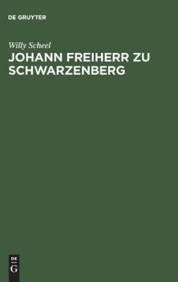 Johann Freiherr Zu Schwarzenberg