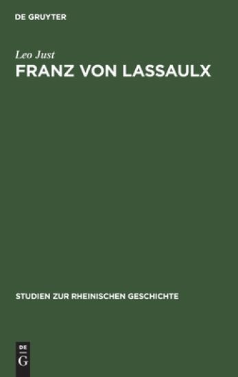Franz Von Lassaulx