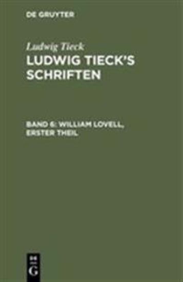 William Lovell, Erster Theil
