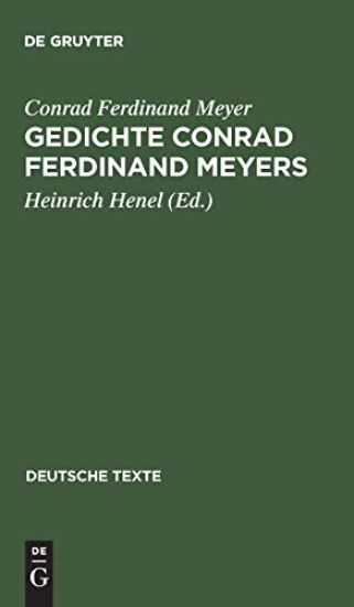 Gedichte Conrad Ferdinand Meyers