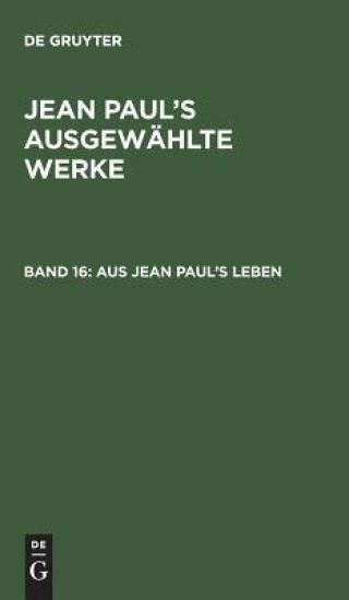 Aus Jean Paul's Leben