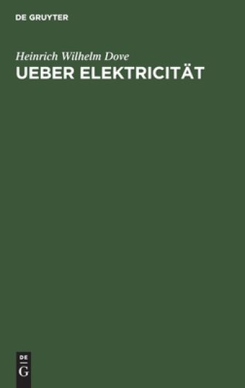 Ueber Elektricität