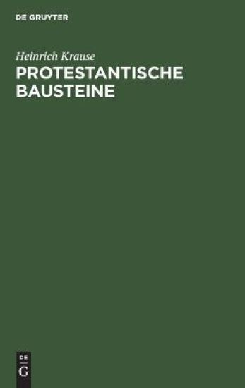 Protestantische Bausteine
