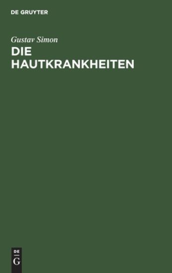 Die Hautkrankheiten