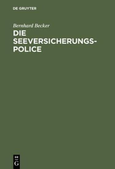 Die Seeversicherungs-Police