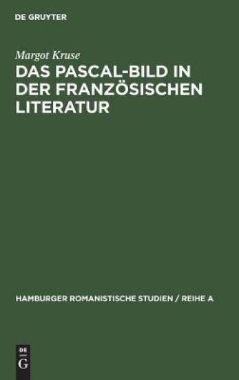 Das Pascal-Bild in der französischen Literatur
