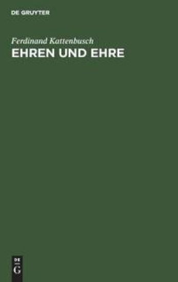 Ehren Und Ehre