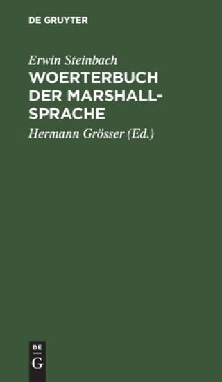 Woerterbuch Der Marshall-Sprache