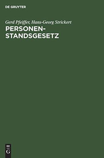 Personenstandsgesetz