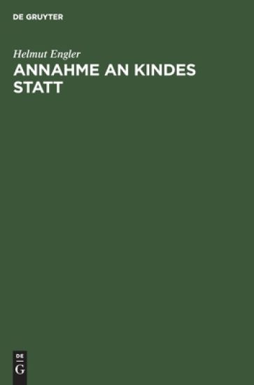 Annahme an Kindes Statt