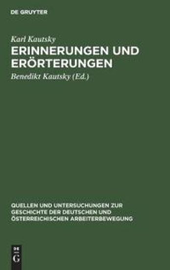 Erinnerungen Und Erörterungen