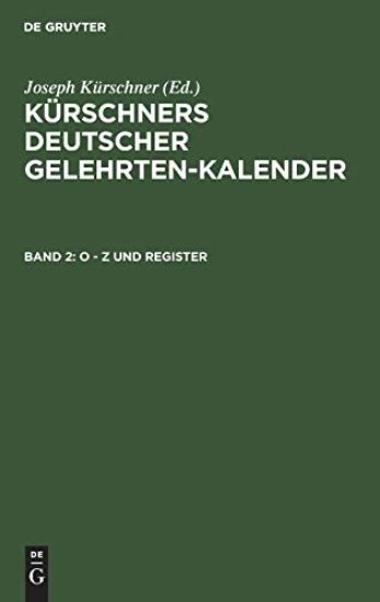 O - Z Und Register