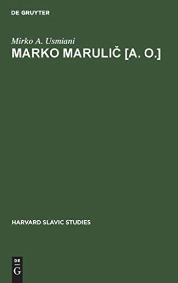 Marko Marulic [a. o.]