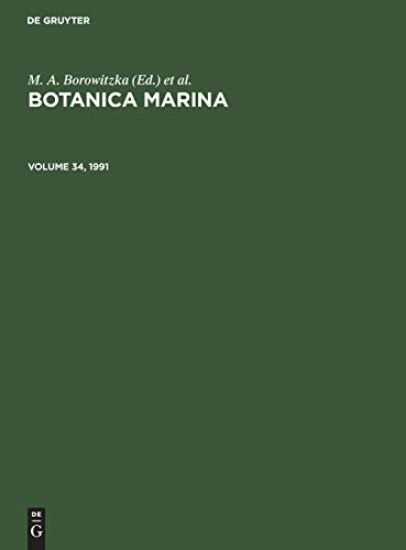 Botanica Marina. Volume 34, 1991