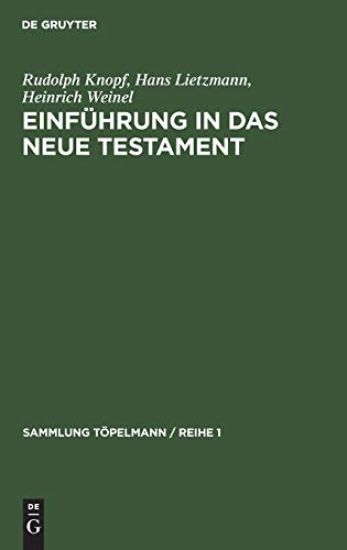 Einführung in Das Neue Testament