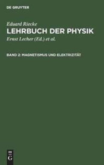 Magnetismus Und Elektrizität