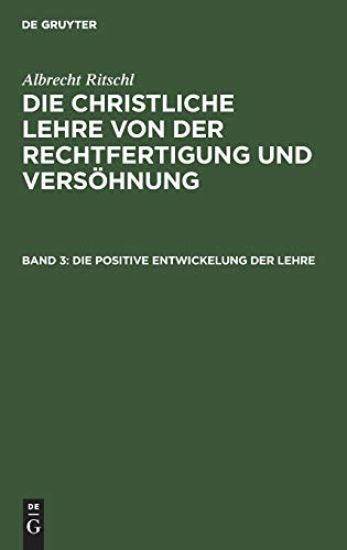 Die Positive Entwickelung Der Lehre