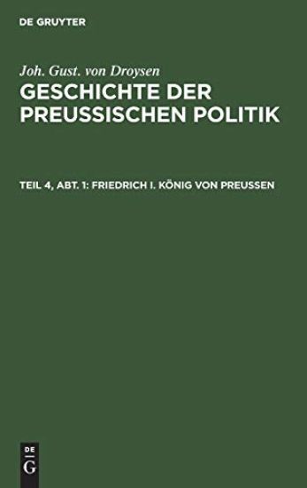 Friedrich I. König Von Preußen