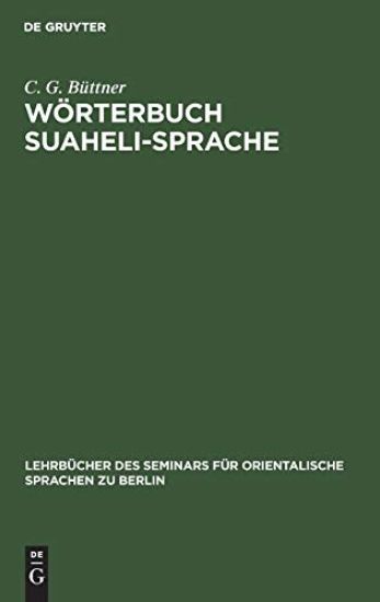 Wörterbuch Suaheli-Sprache