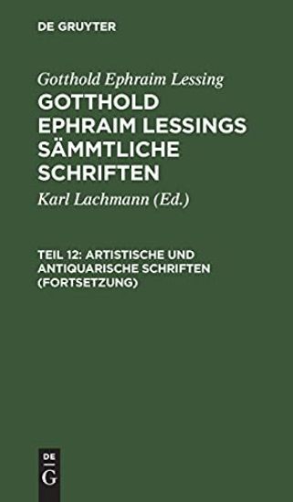 Artistische Und Antiquarische Schriften (Fortsetzung)