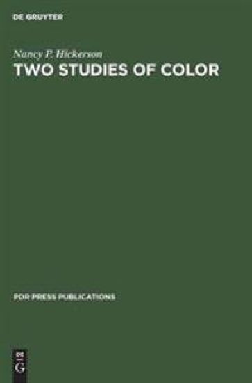Two Studies of Color