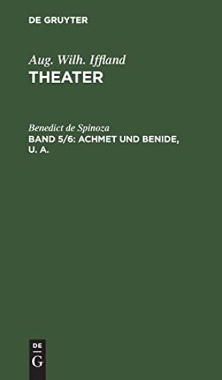 Achmet Und Benide, U. A.