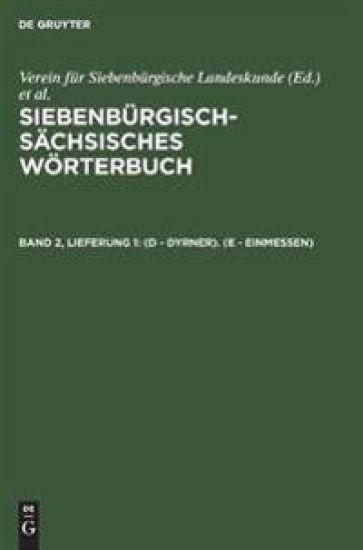 (D - Dyrner). (E - Einmessen)