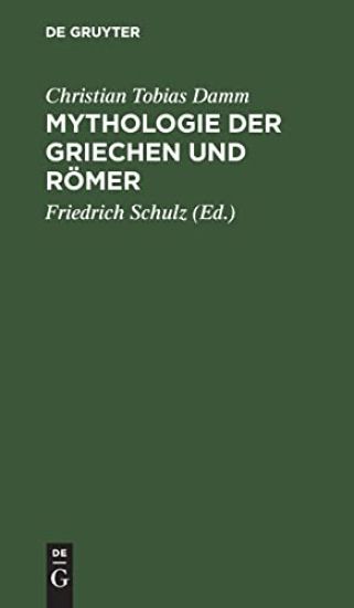 Mythologie Der Griechen Und Römer